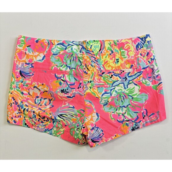 Lilly Pulitzer The Kerrie Shorts Women's Size 8 NEW Coral Reef Island Seacret - Picture 2 of 7